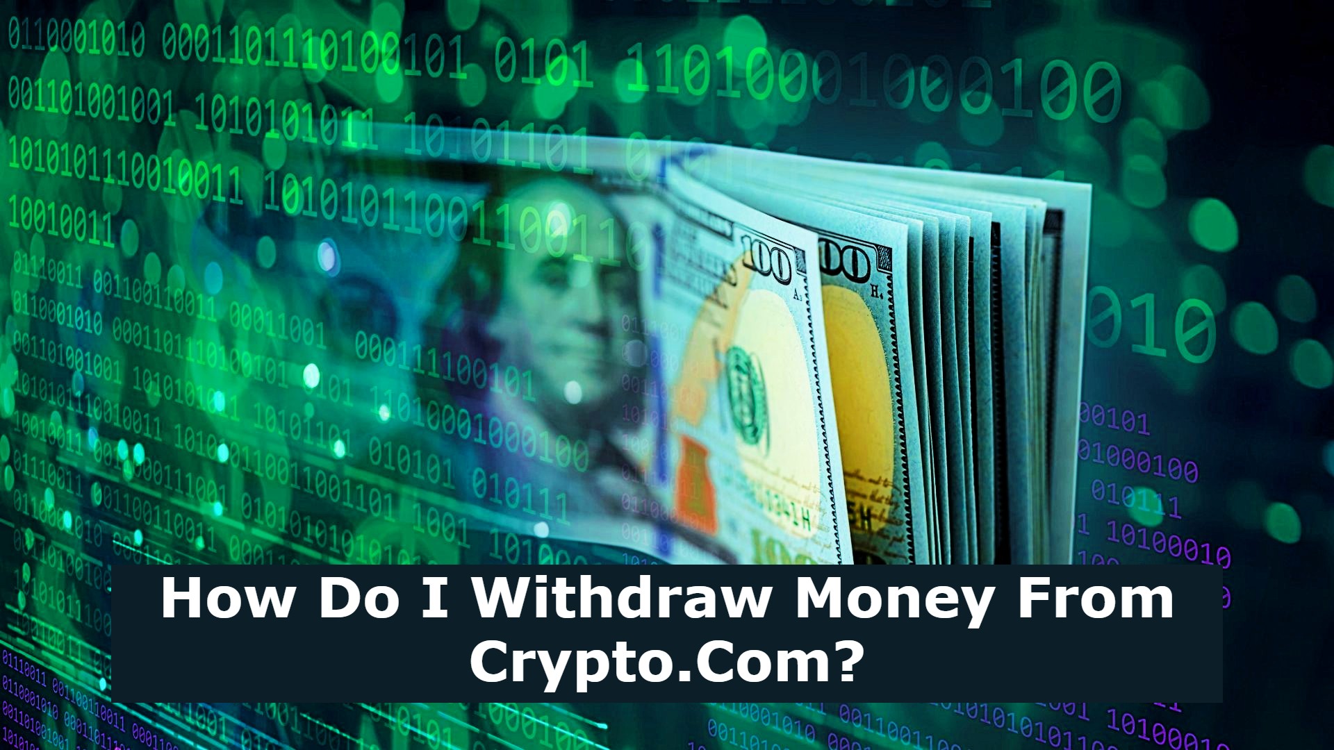 How Do I Withdraw Money From Crypto.Com?