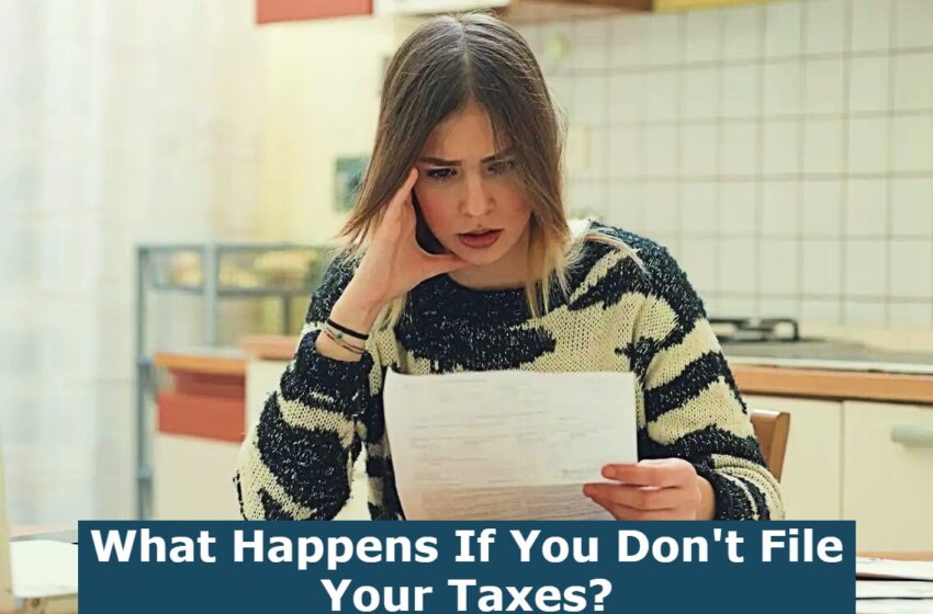  What Happens If You Don’t File Your Taxes?